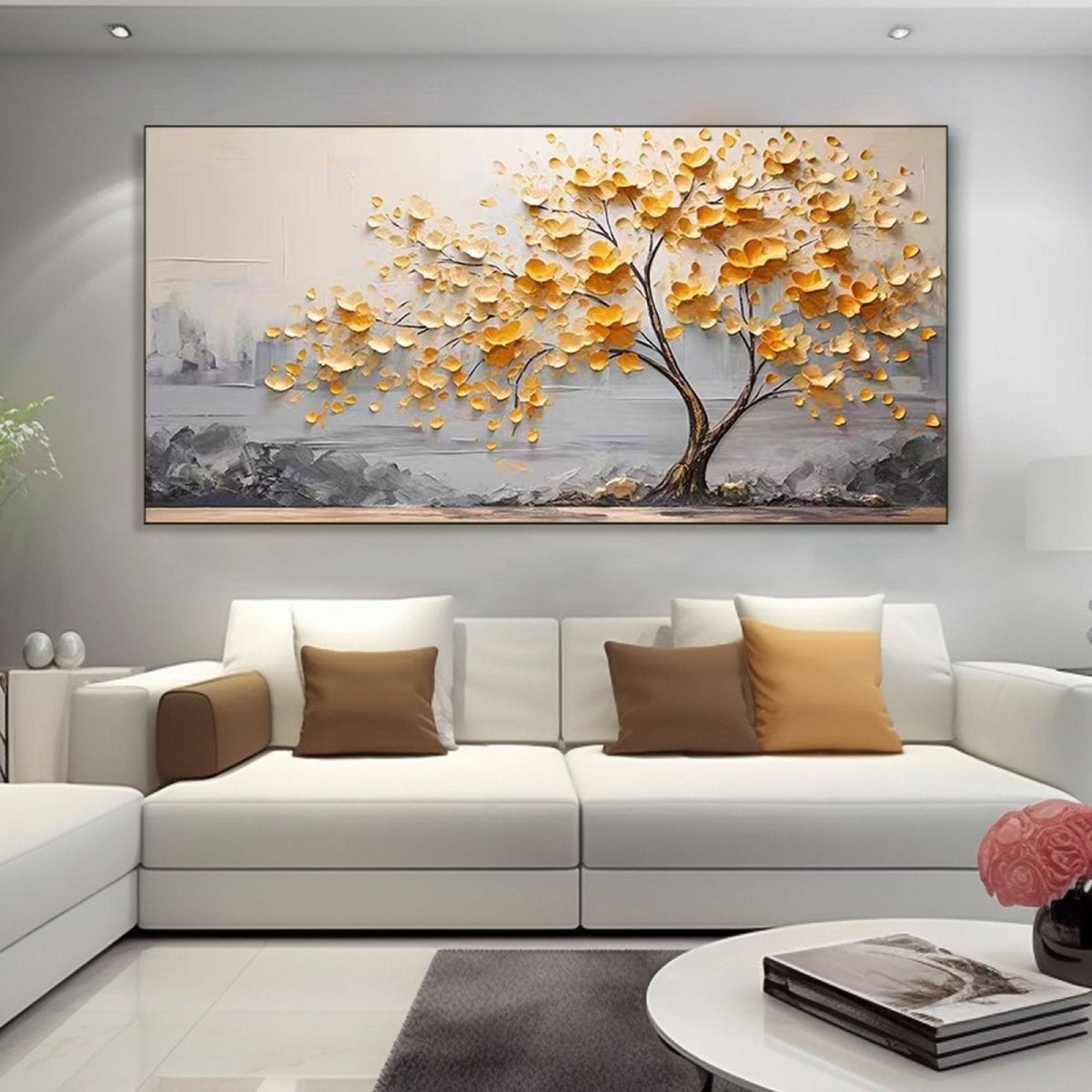 Plaster Art Texture Painting RAB779 - royalbrushart