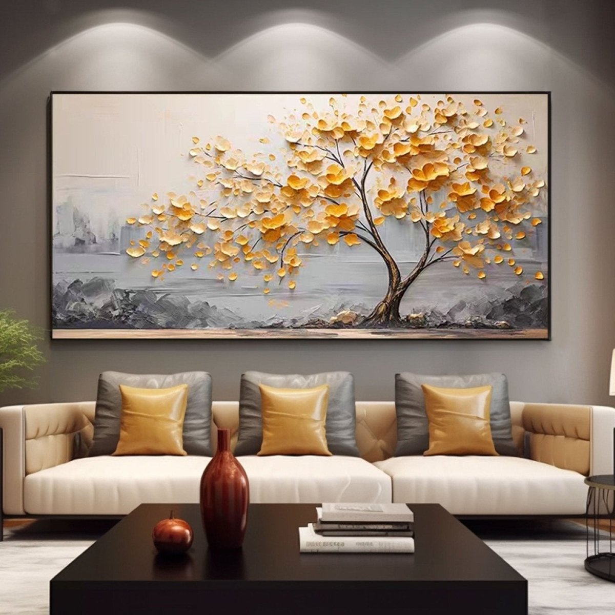 Plaster Art Texture Painting RAB779 - royalbrushart