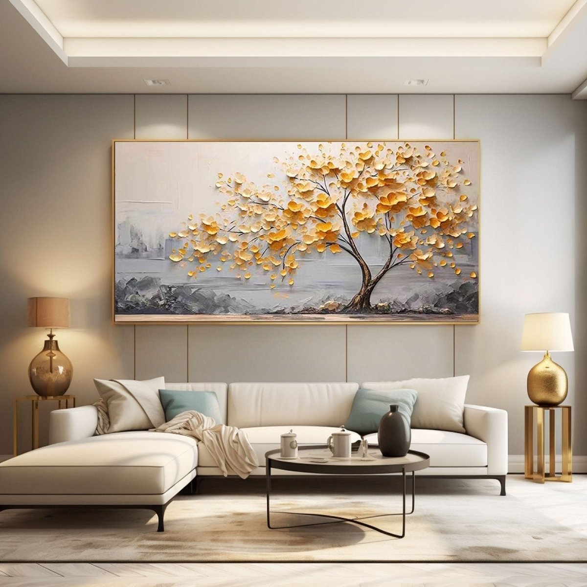 Plaster Art Texture Painting RAB779 - royalbrushart