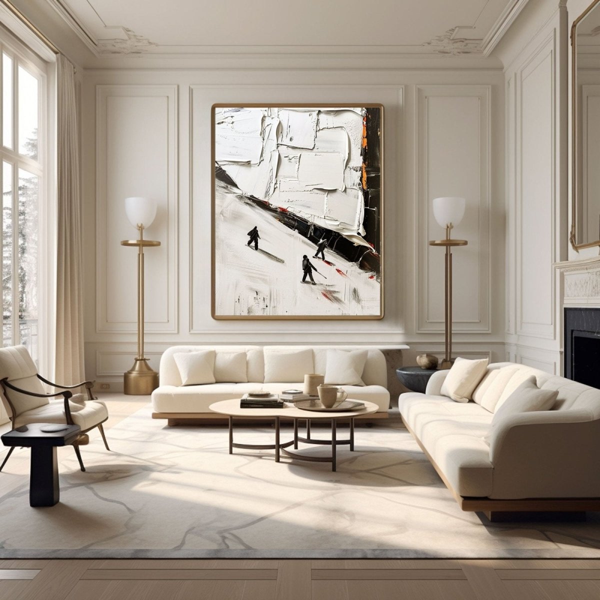 Plaster Art Texture Painting RAB808 - royalbrushart