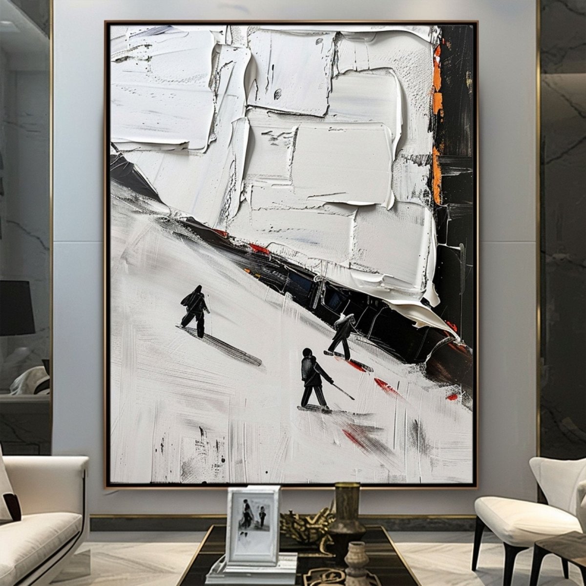 Plaster Art Texture Painting RAB808 - royalbrushart