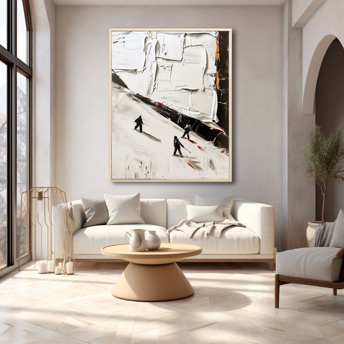 Plaster Art Texture Painting RAB808 - royalbrushart