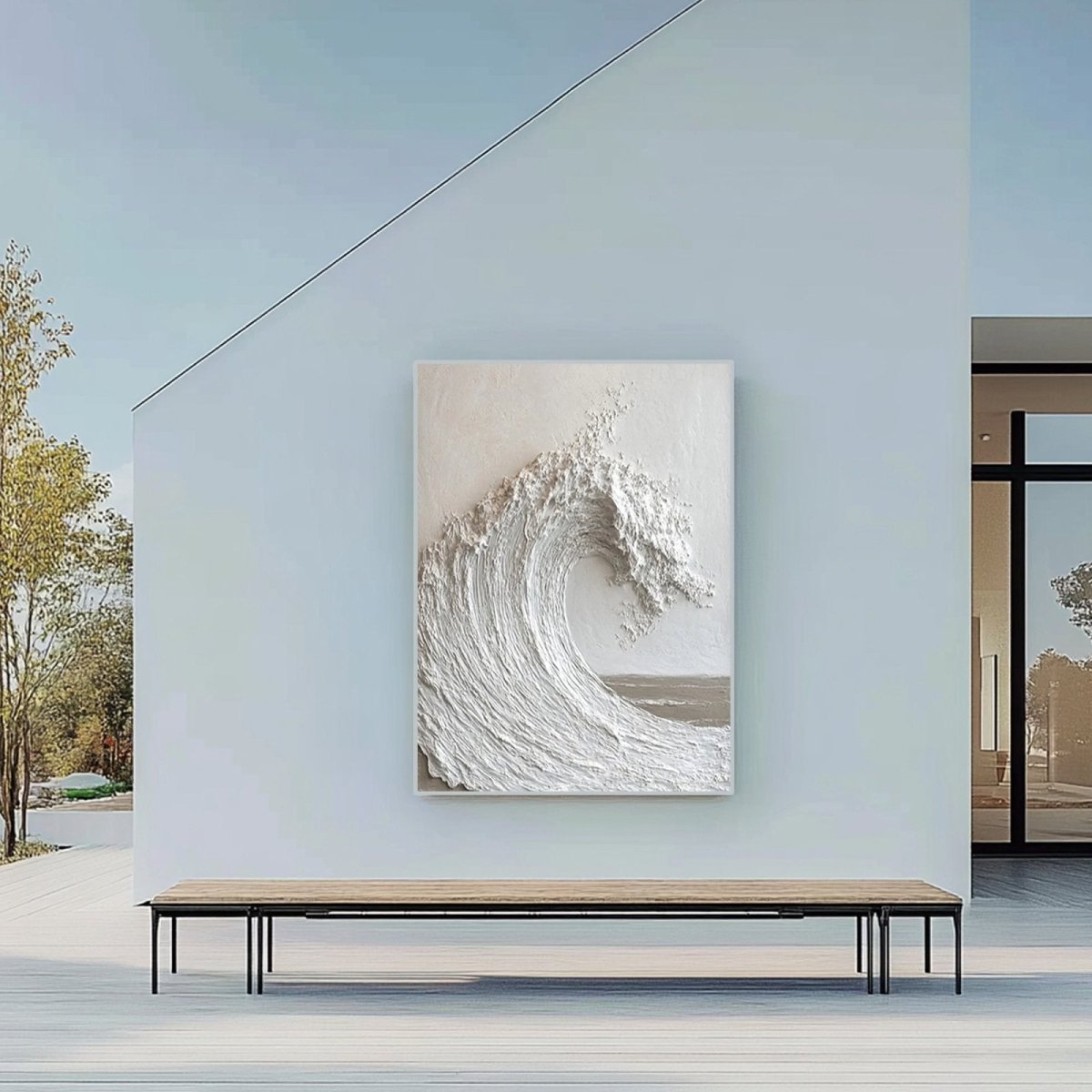 Plaster Art Texture Painting RAB945 - royalbrushart