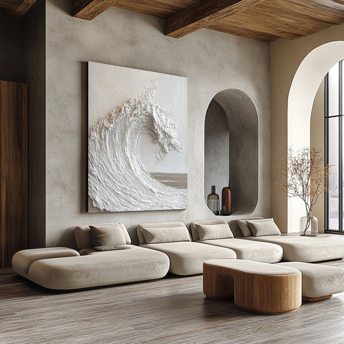 Plaster Art Texture Painting RAB945 - royalbrushart