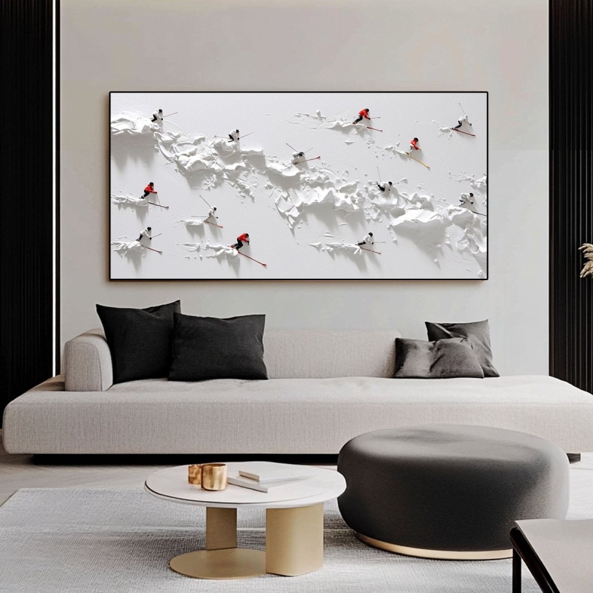 Plaster Art Texture Painting RAB918 - royalbrushart