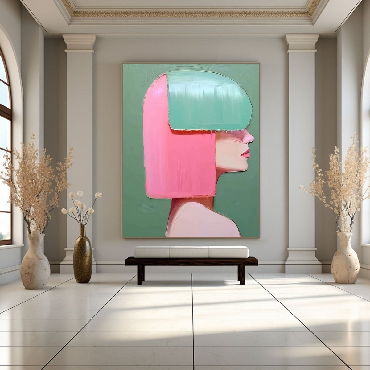 Plaster Art Texture Painting RAB833 - royalbrushart