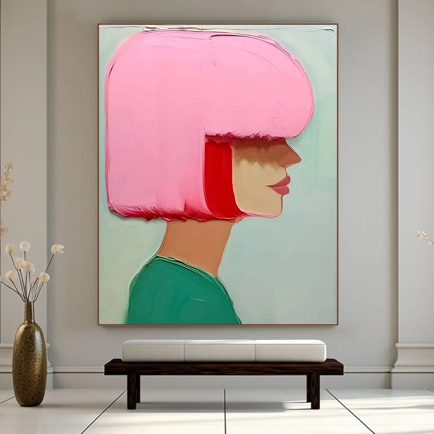 Plaster Art Texture Painting #RAB831