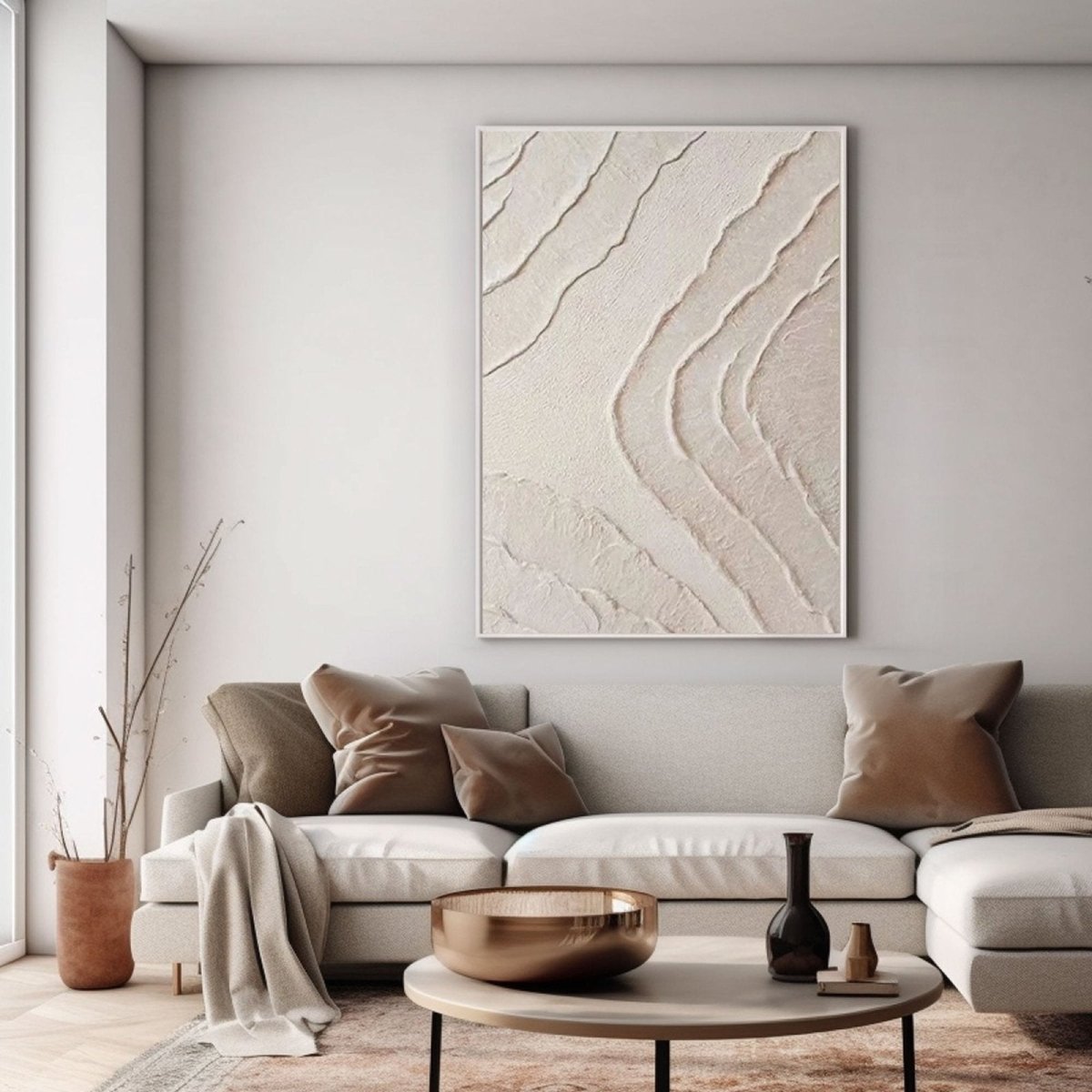 Plaster Art Texture Painting RAB764 - royalbrushart