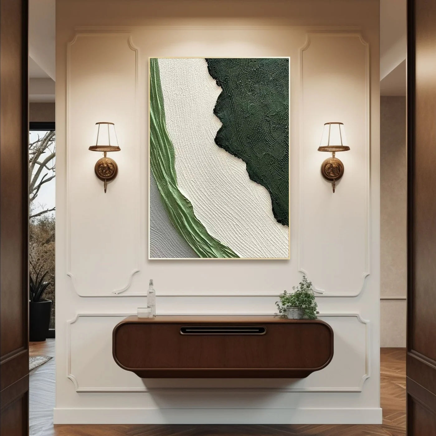 Plaster Art Texture Painting #RAB788