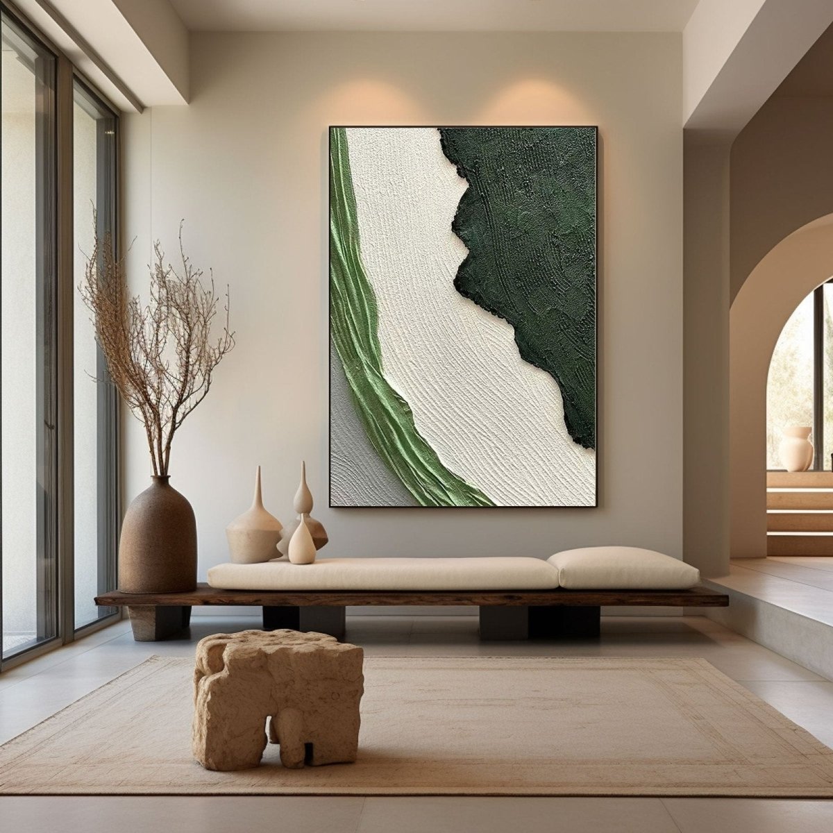 Plaster Art Texture Painting RAB788 - royalbrushart