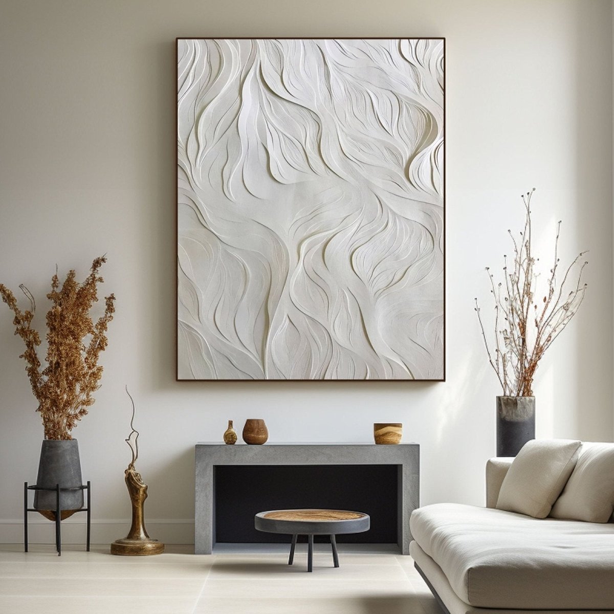 Plaster Art Texture Painting RAB834 - royalbrushart