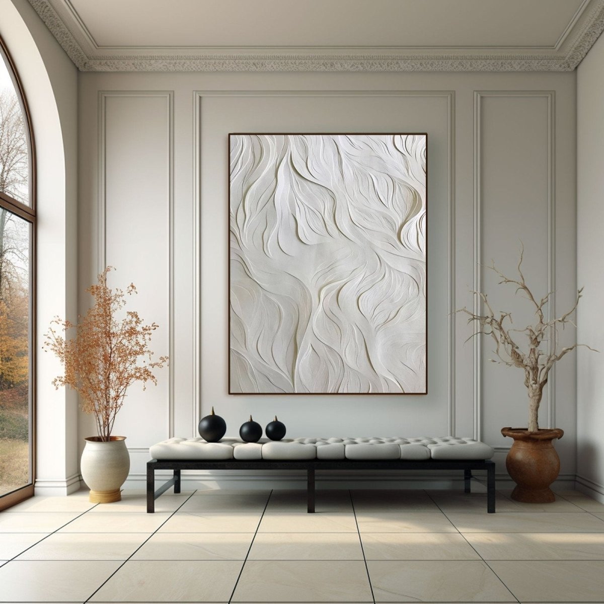 Plaster Art Texture Painting RAB834 - royalbrushart