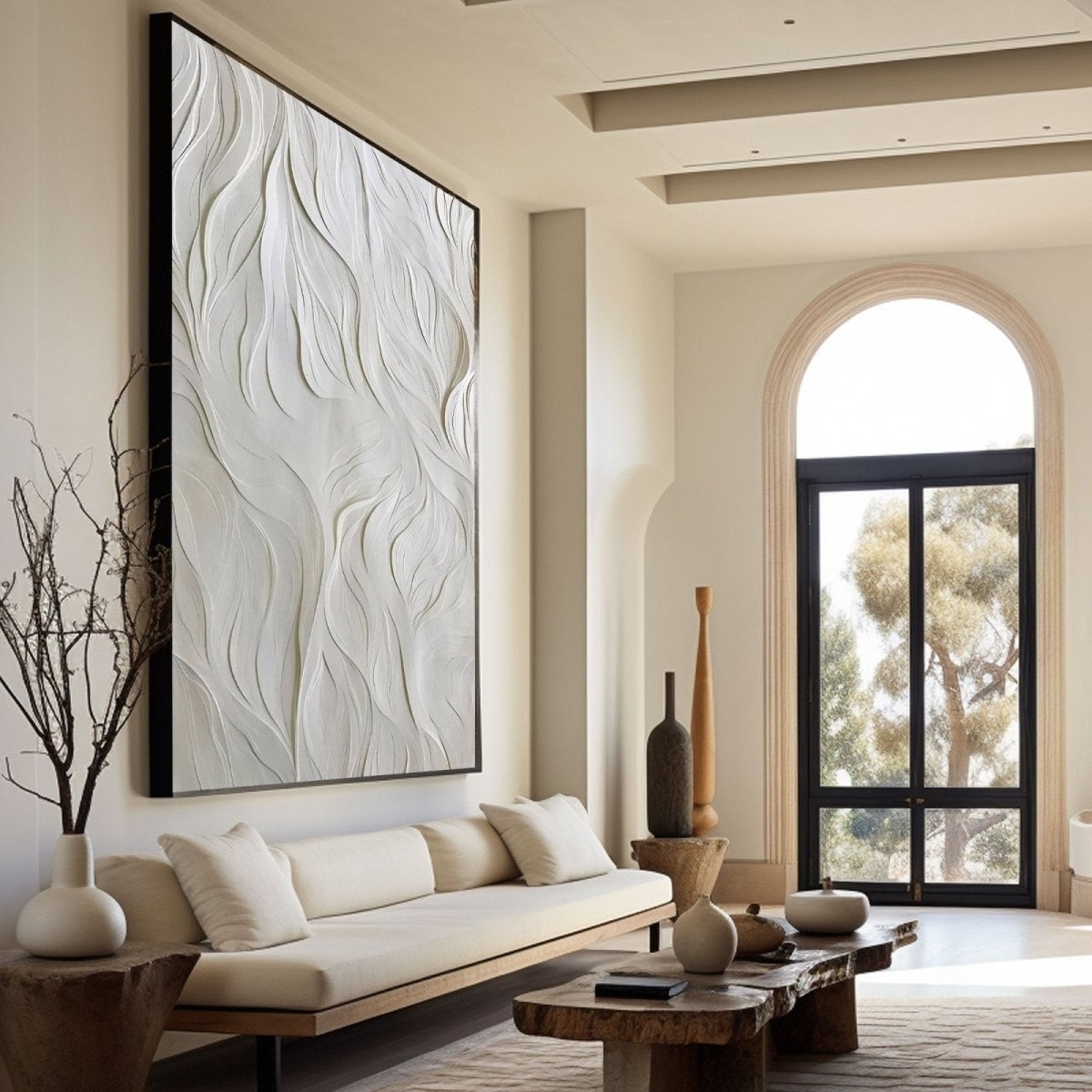 Plaster Art Texture Painting RAB834 - royalbrushart