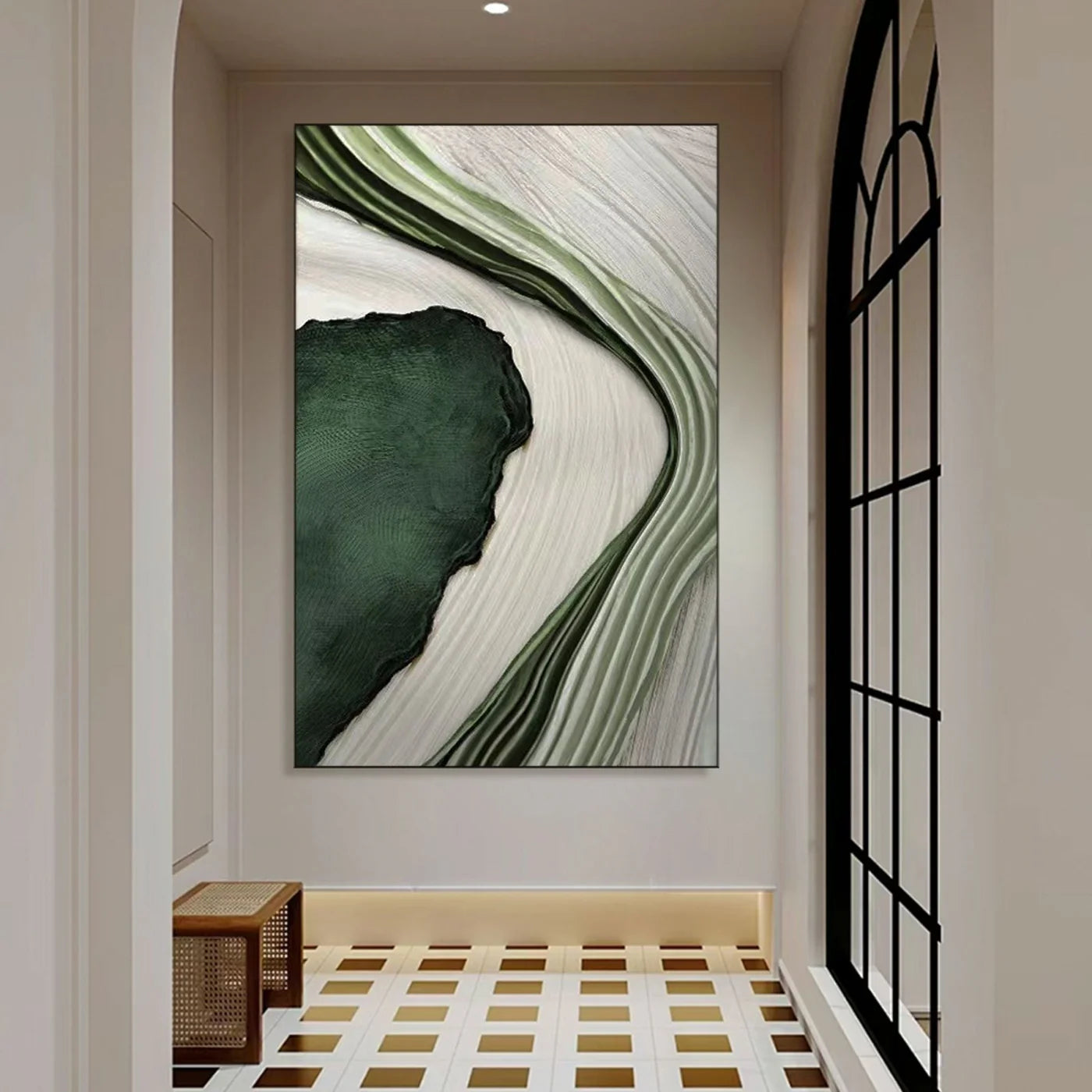 Plaster Art Texture Painting #RAB786