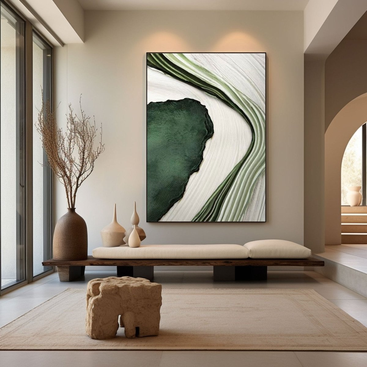 Plaster Art Texture Painting RAB786 - royalbrushart