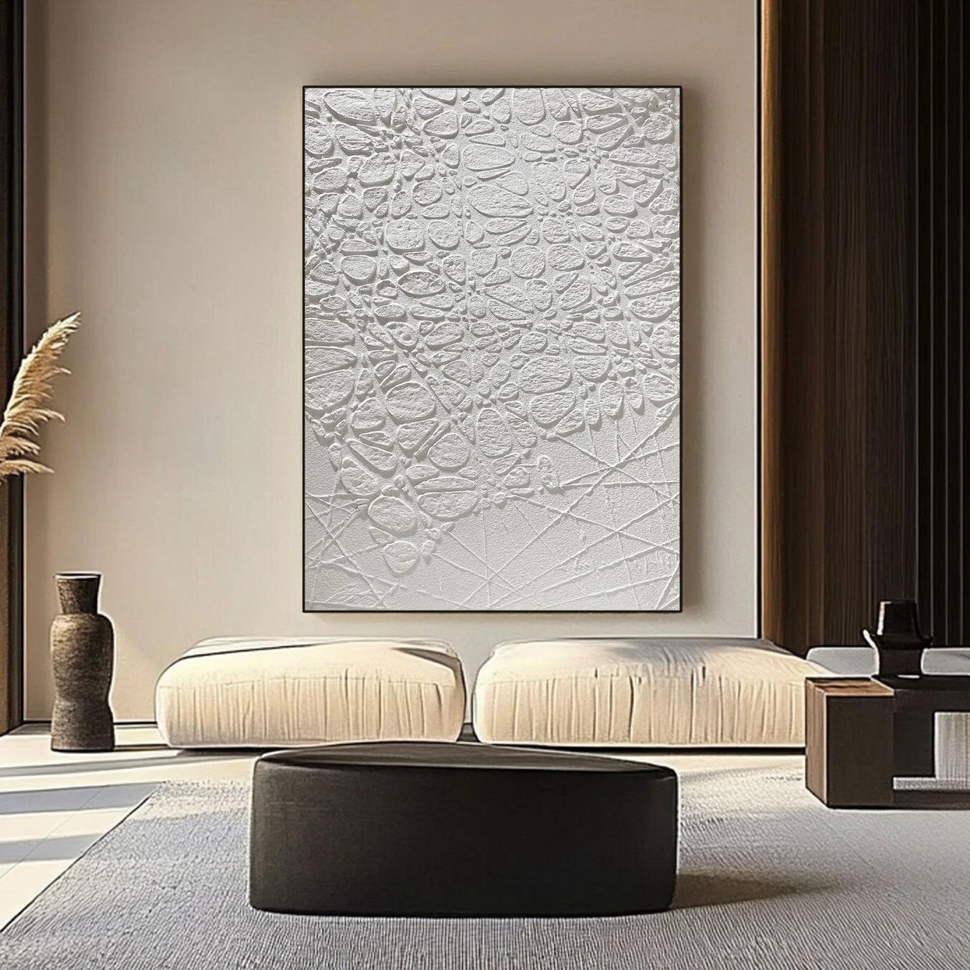 Peinture texturée effet plâtre #HBV323