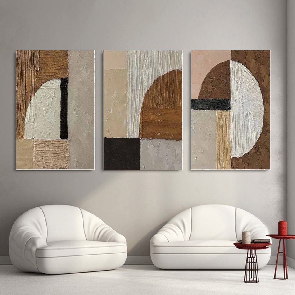 Abstract Painting Set of 3 RAB972 - royalbrushart