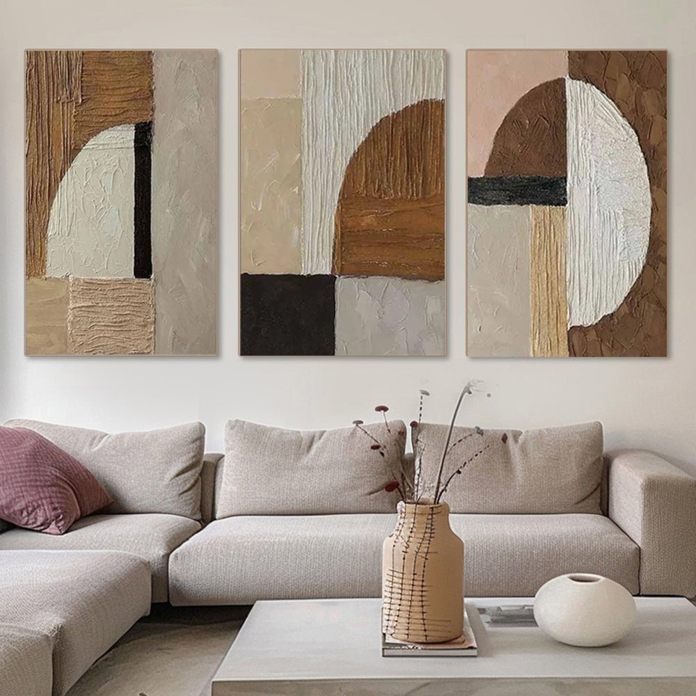 Abstract Painting Set of 3 RAB972 - royalbrushart