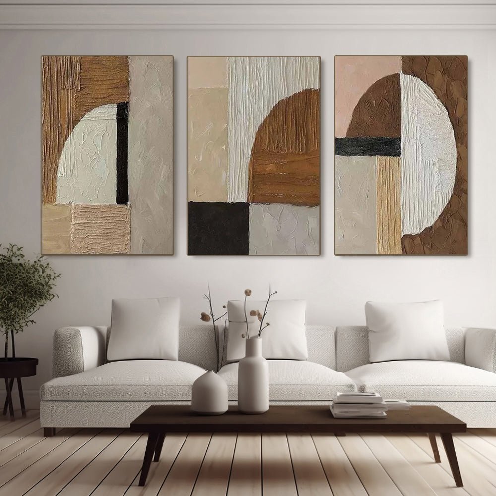 Abstract Painting Set of 3 RAB972 - royalbrushart