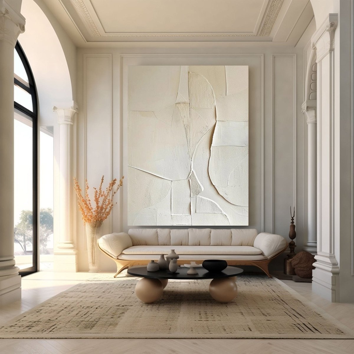 Contemporary Minimalist Art RAB990 - royalbrushart