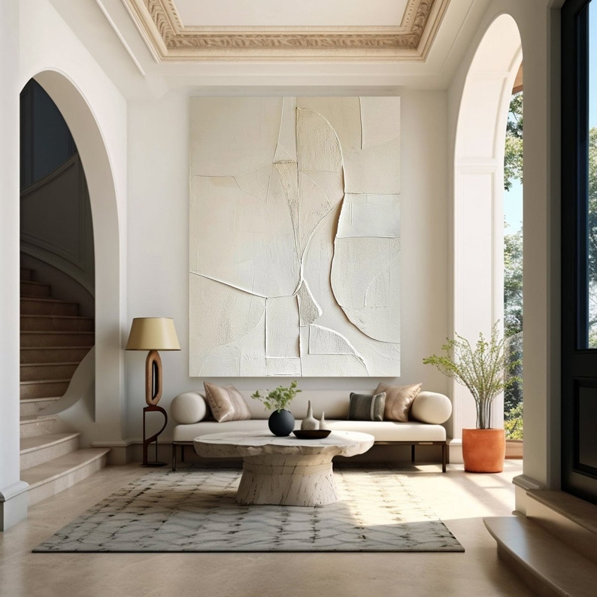 Contemporary Minimalist Art RAB990 - royalbrushart
