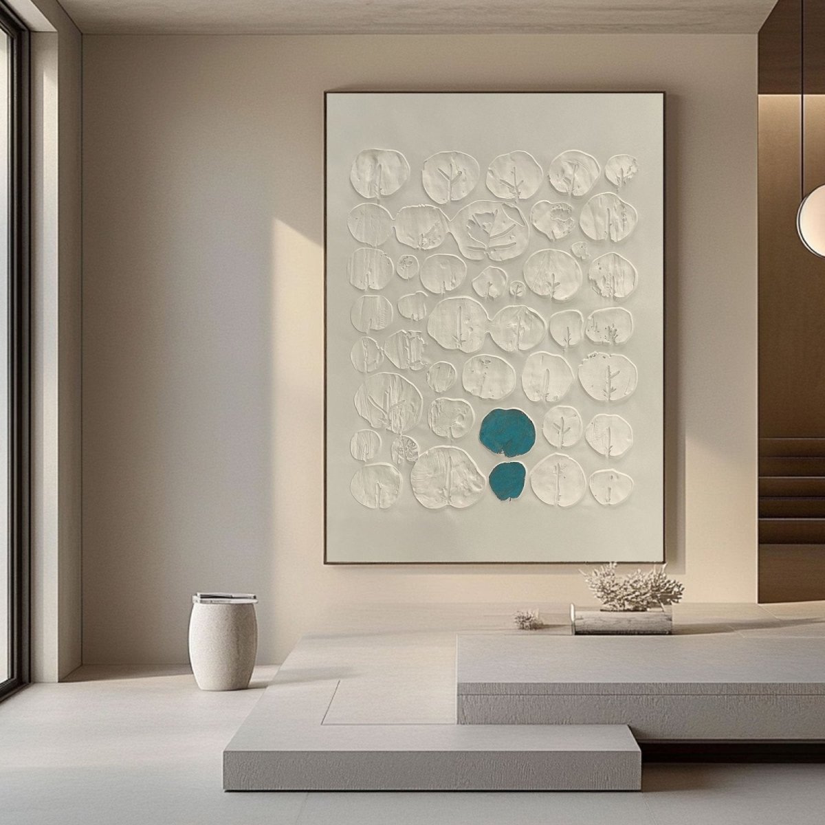 Plaster Art Texture Painting HBV165 - royalbrushart
