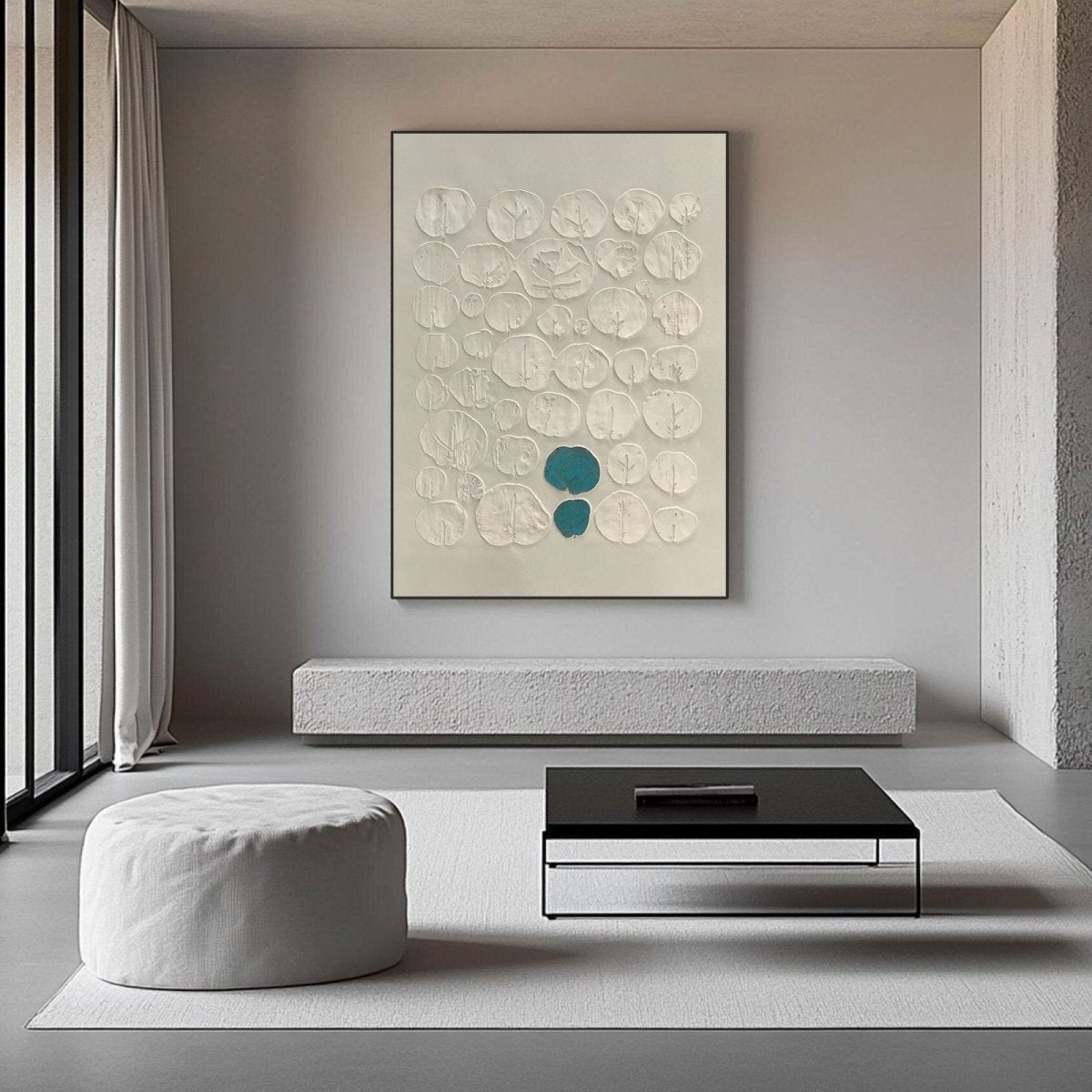 Plaster Art Texture Painting HBV165 - royalbrushart