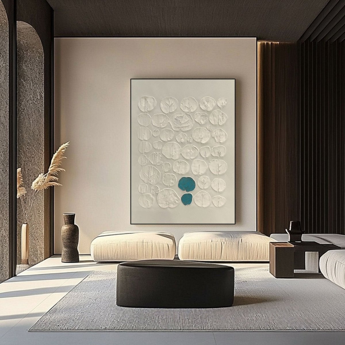 Plaster Art Texture Painting HBV165 - royalbrushart