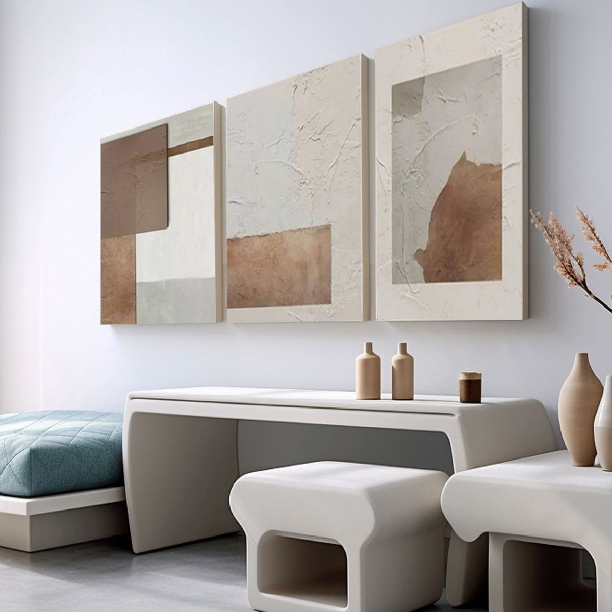Abstract Painting Set of 3 RAB973 - royalbrushart