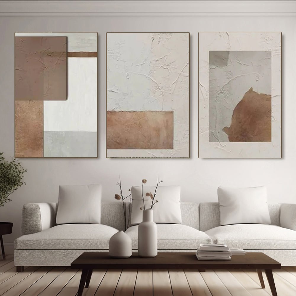 Abstract Painting Set of 3 RAB973 - royalbrushart