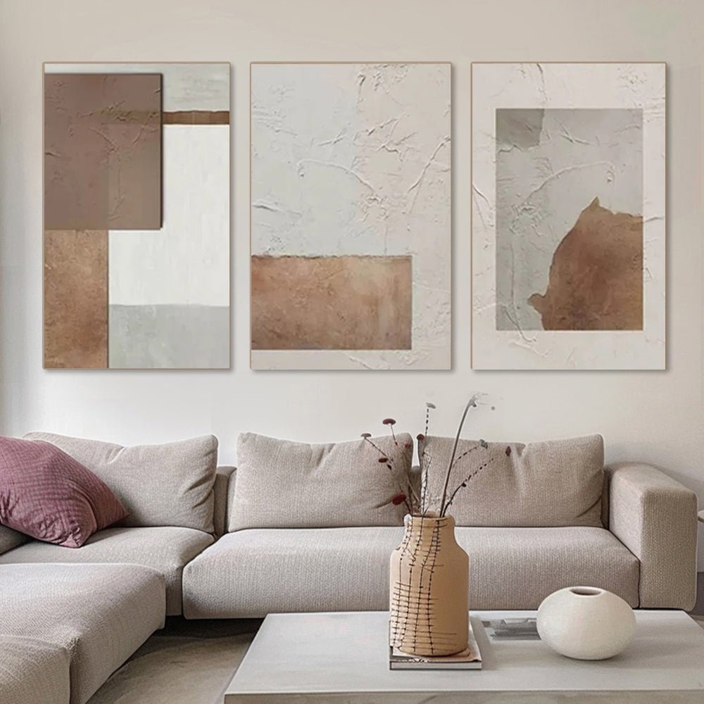 Abstract Painting Set of 3 RAB973 - royalbrushart