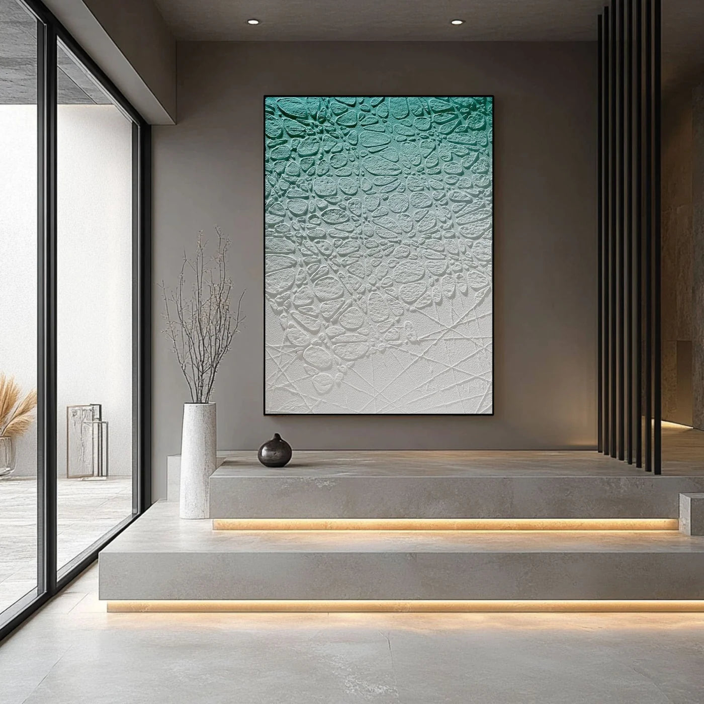 Plaster Art Texture Painting #HBV324