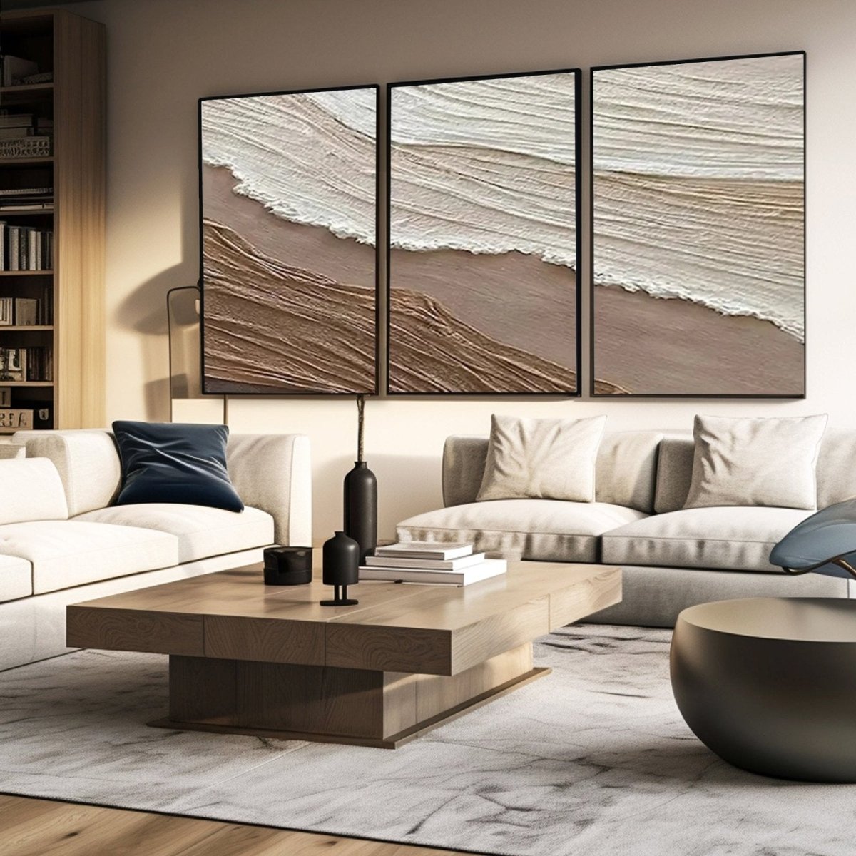PLASTER ART TEXTURE PAINTING SET OF 3 RAB979 - royalbrushart
