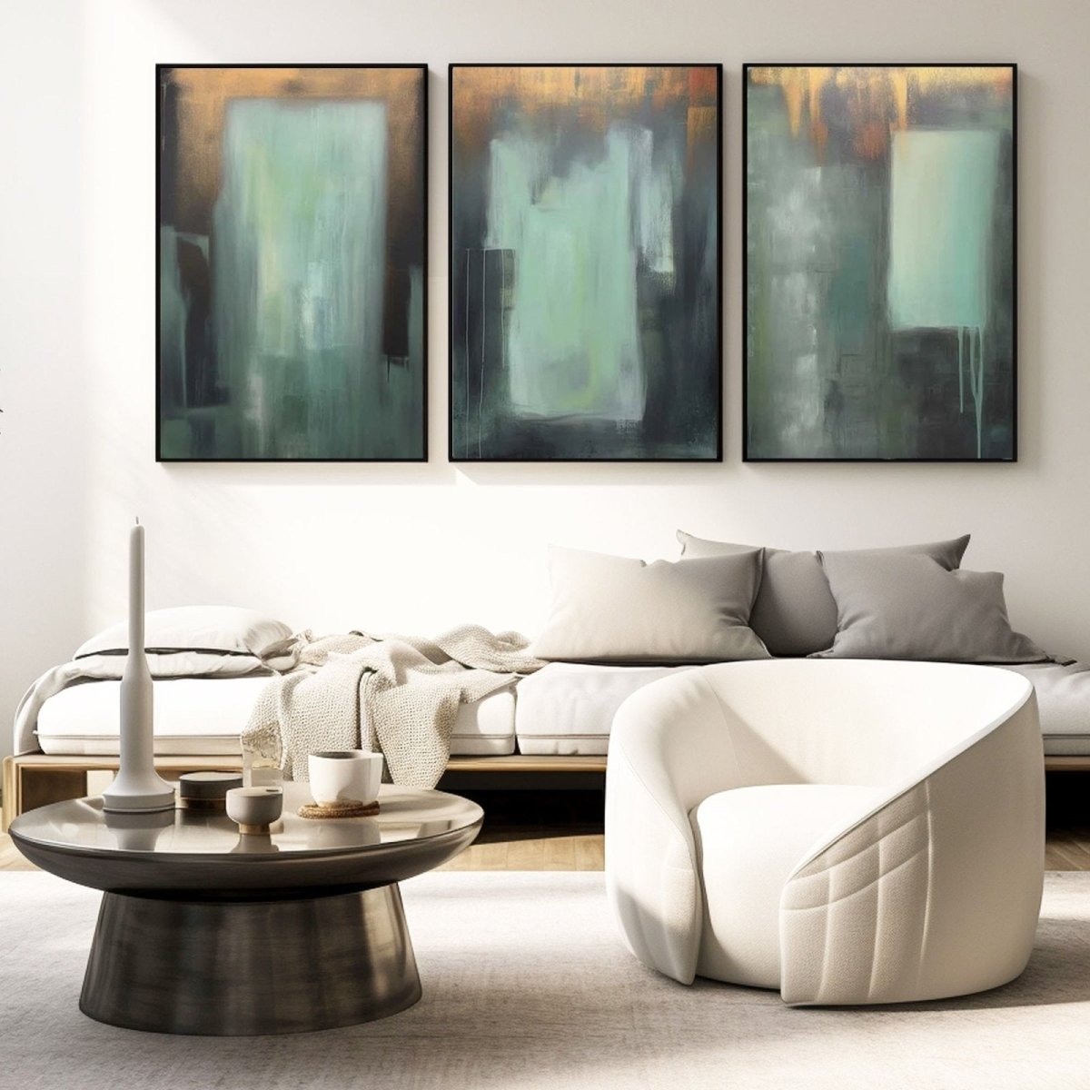 Abstract Painting Set of 3 RAB975 - royalbrushart