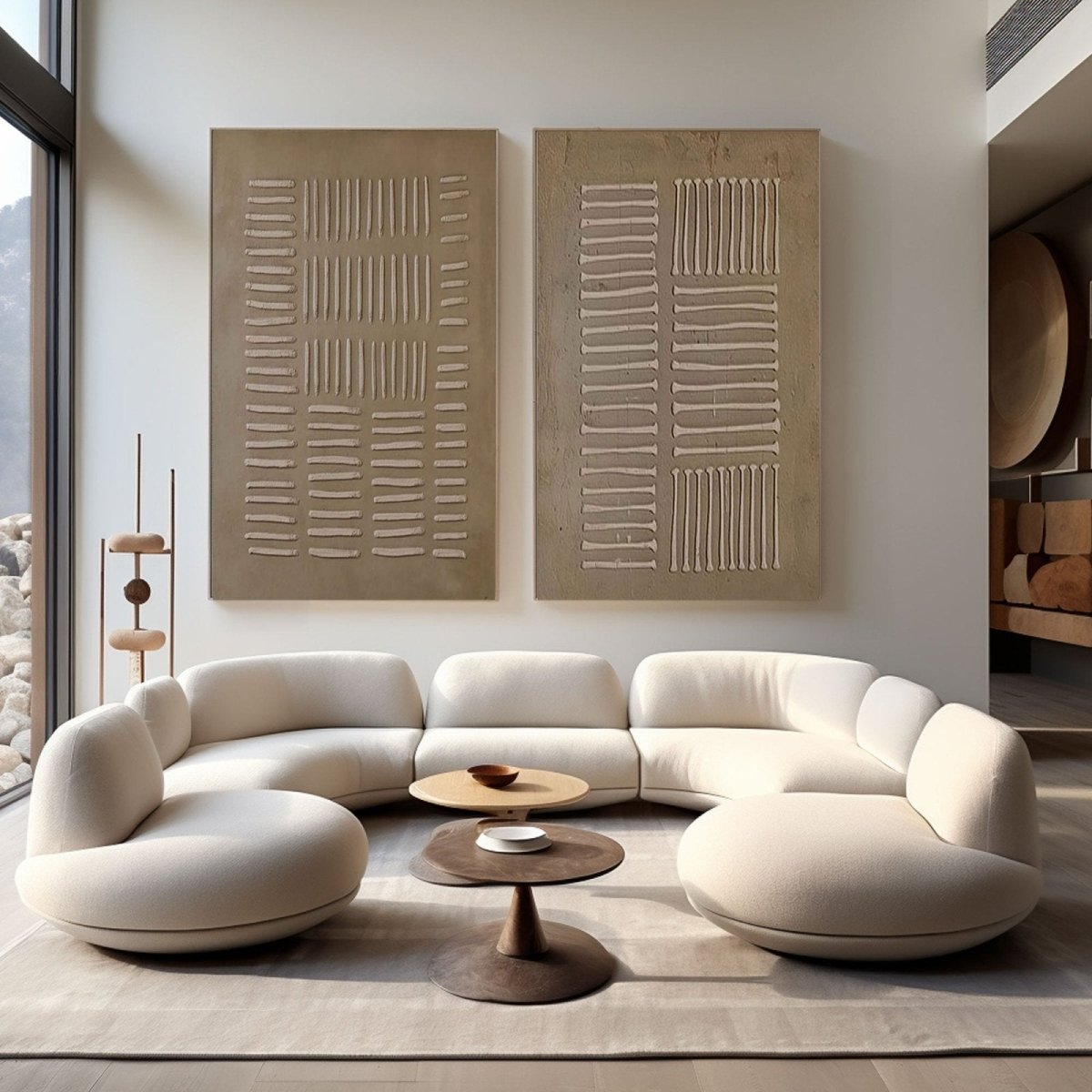 Wabi Sabi Wall Art RAB802 - royalbrushart