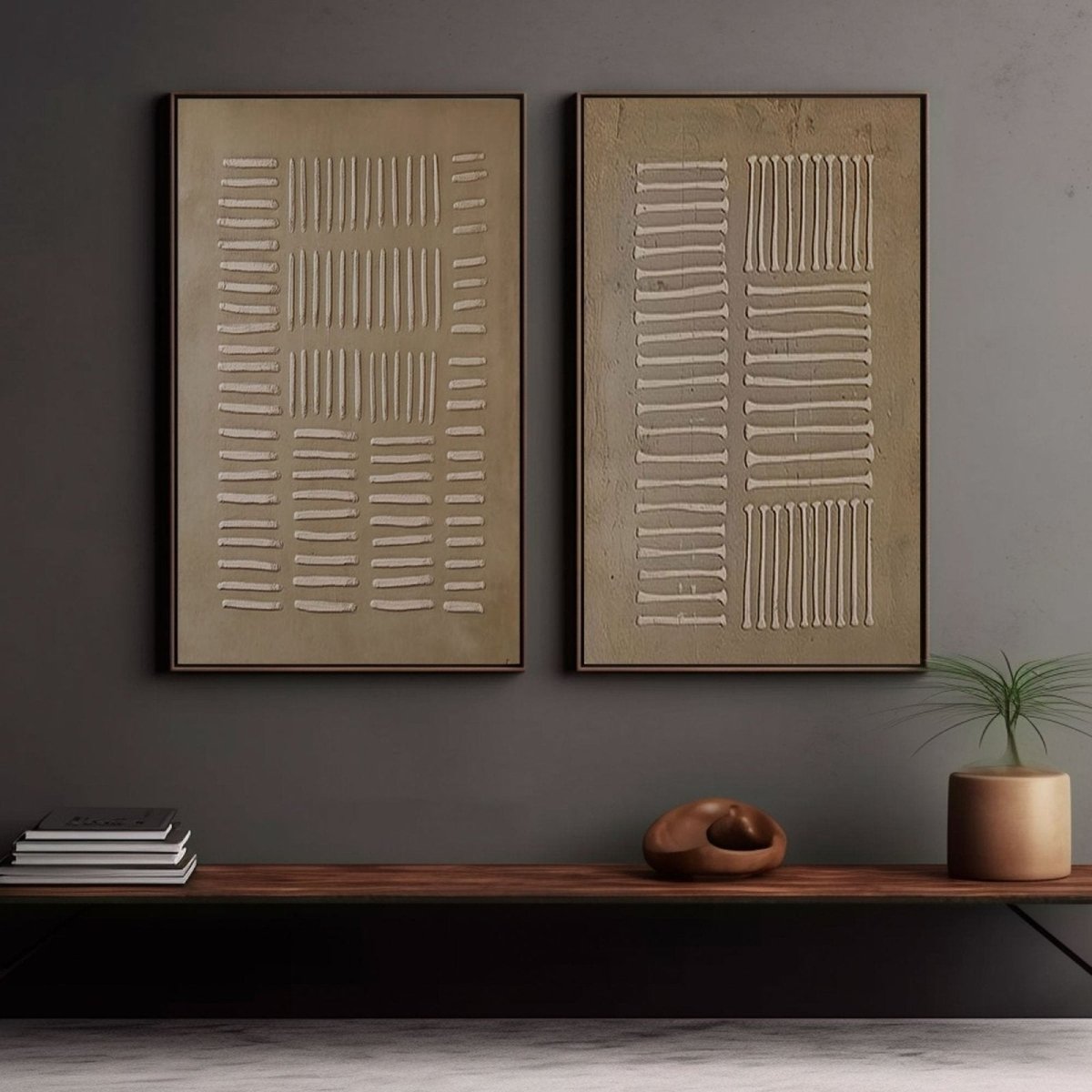 Wabi Sabi Wall Art RAB802 - royalbrushart