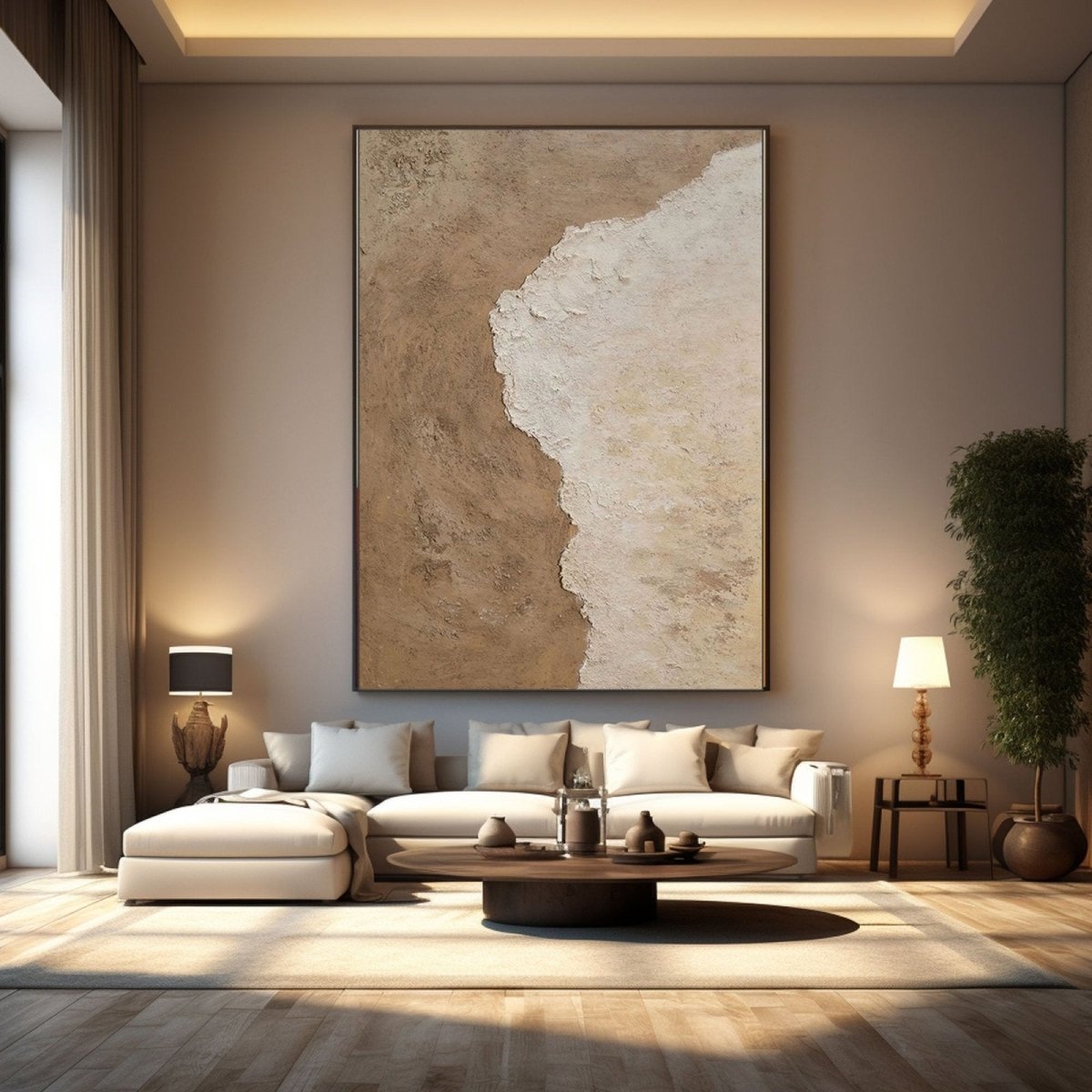 Contemporary Minimalist Art RAB755 - royalbrushart