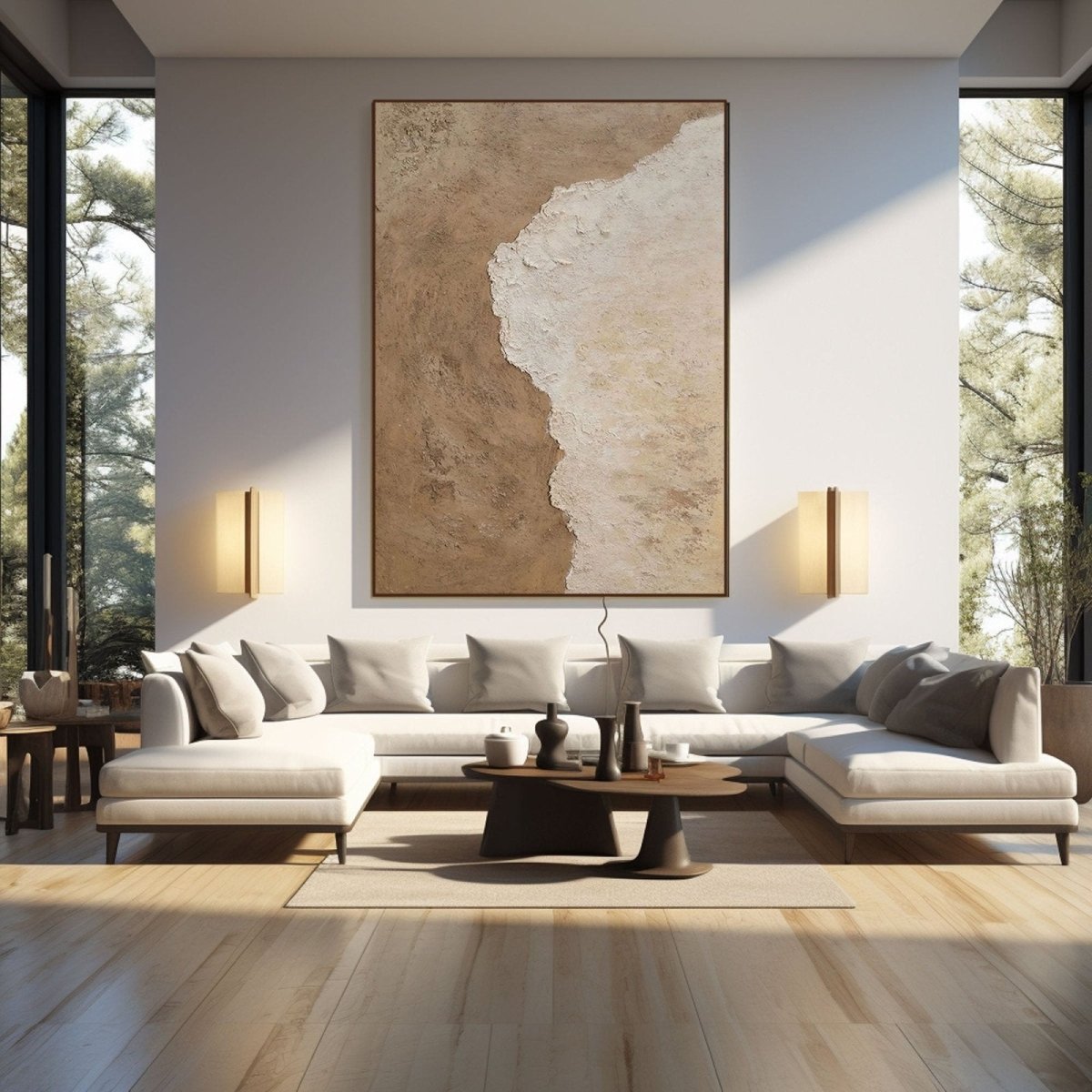 Contemporary Minimalist Art RAB755 - royalbrushart