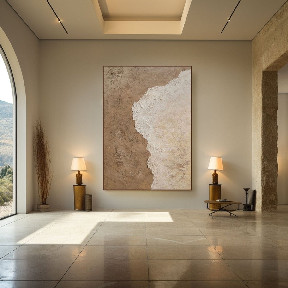 Contemporary Minimalist Art RAB755 - royalbrushart