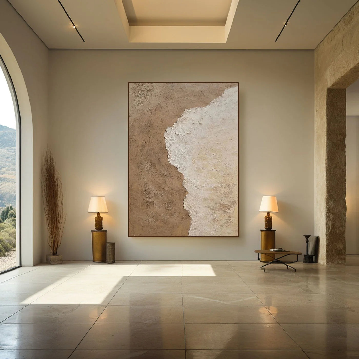 Contemporary Minimalist Art #RAB755