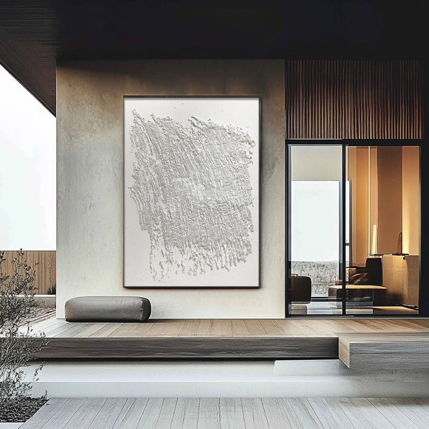 Plaster Art Texture Painting #HBV135