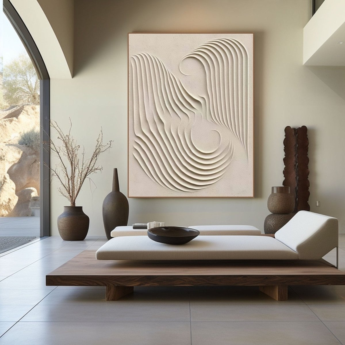 Wabi Sabi Wall Art RAB883 - royalbrushart