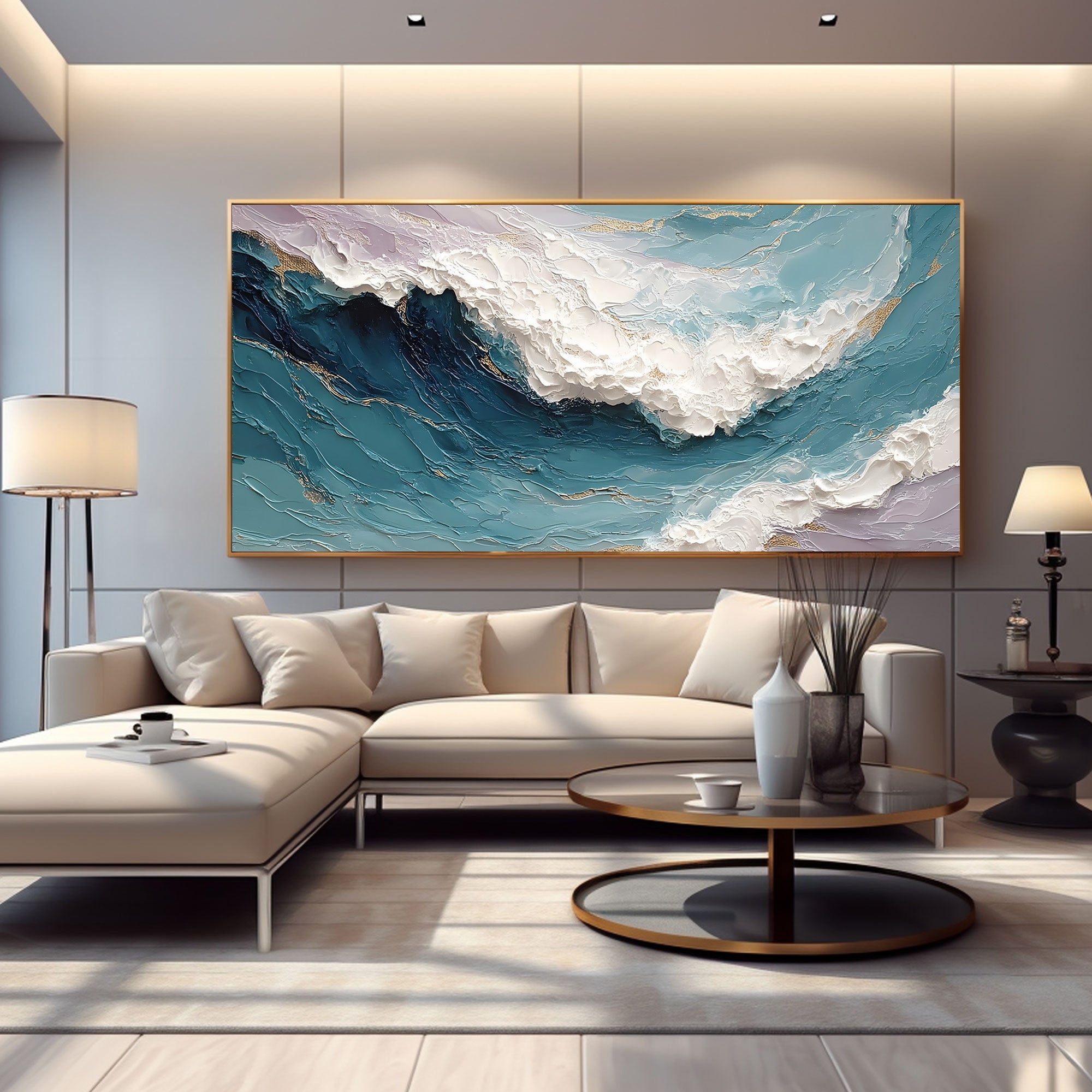 3D Textured Painting/3D Texture Wall Art - royalbrushart