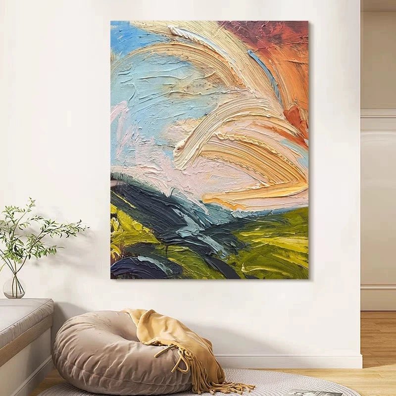 Colorful Painting/Color Painting Of The House - royalbrushart