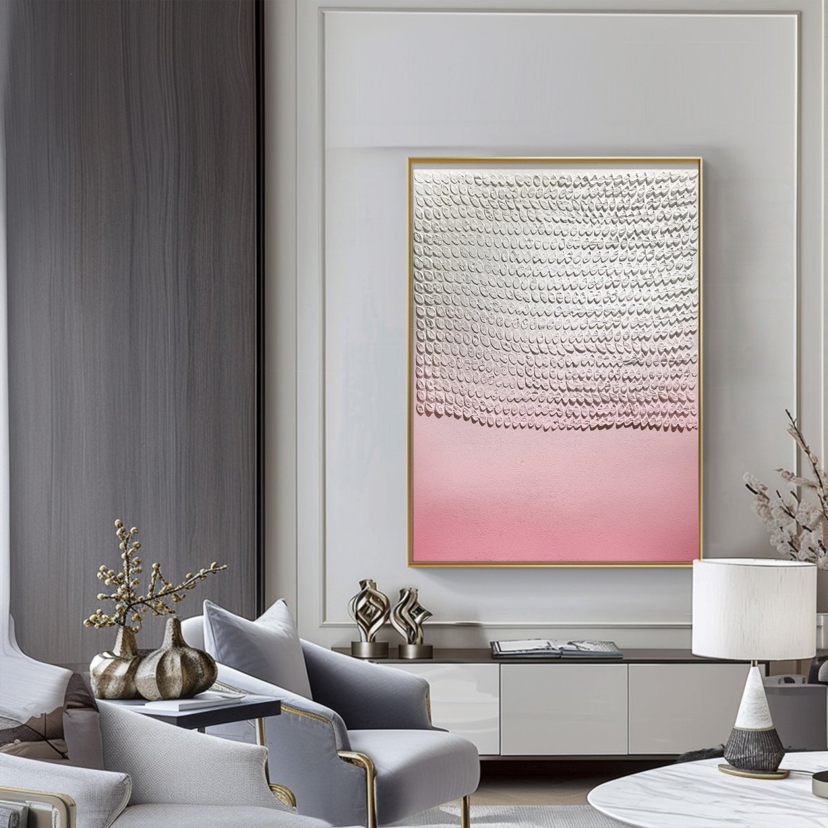 Plaster Art Texture Painting Hbv223 - royalbrushart