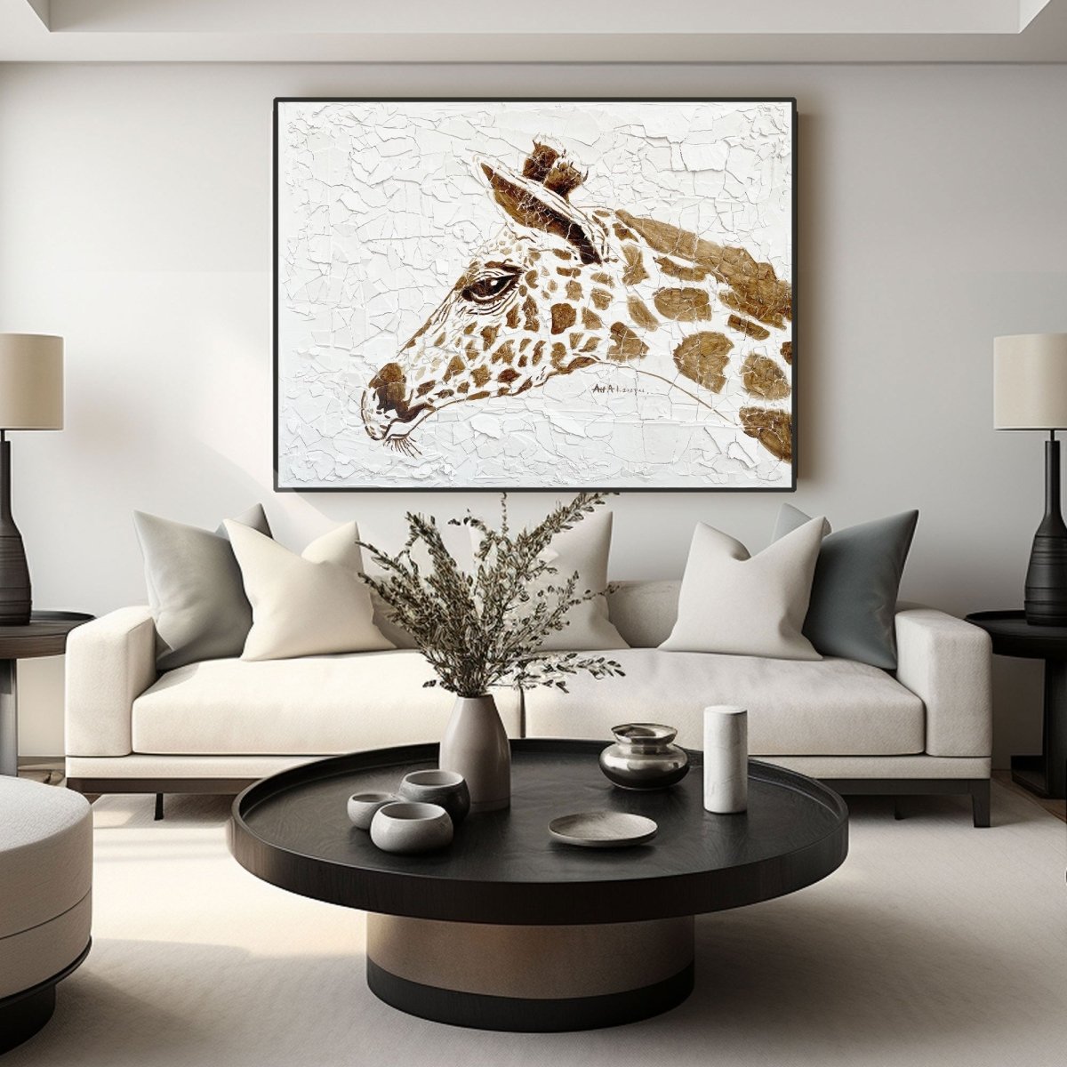 Plaster Art Texture Painting LBV376 - royalbrushart