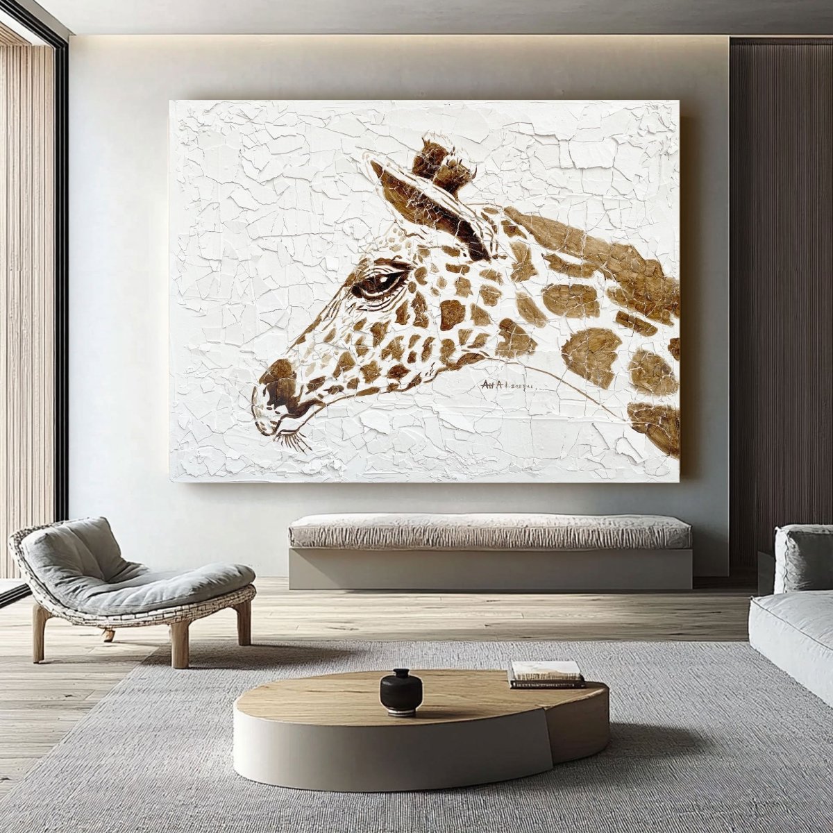 Plaster Art Texture Painting LBV376 - royalbrushart