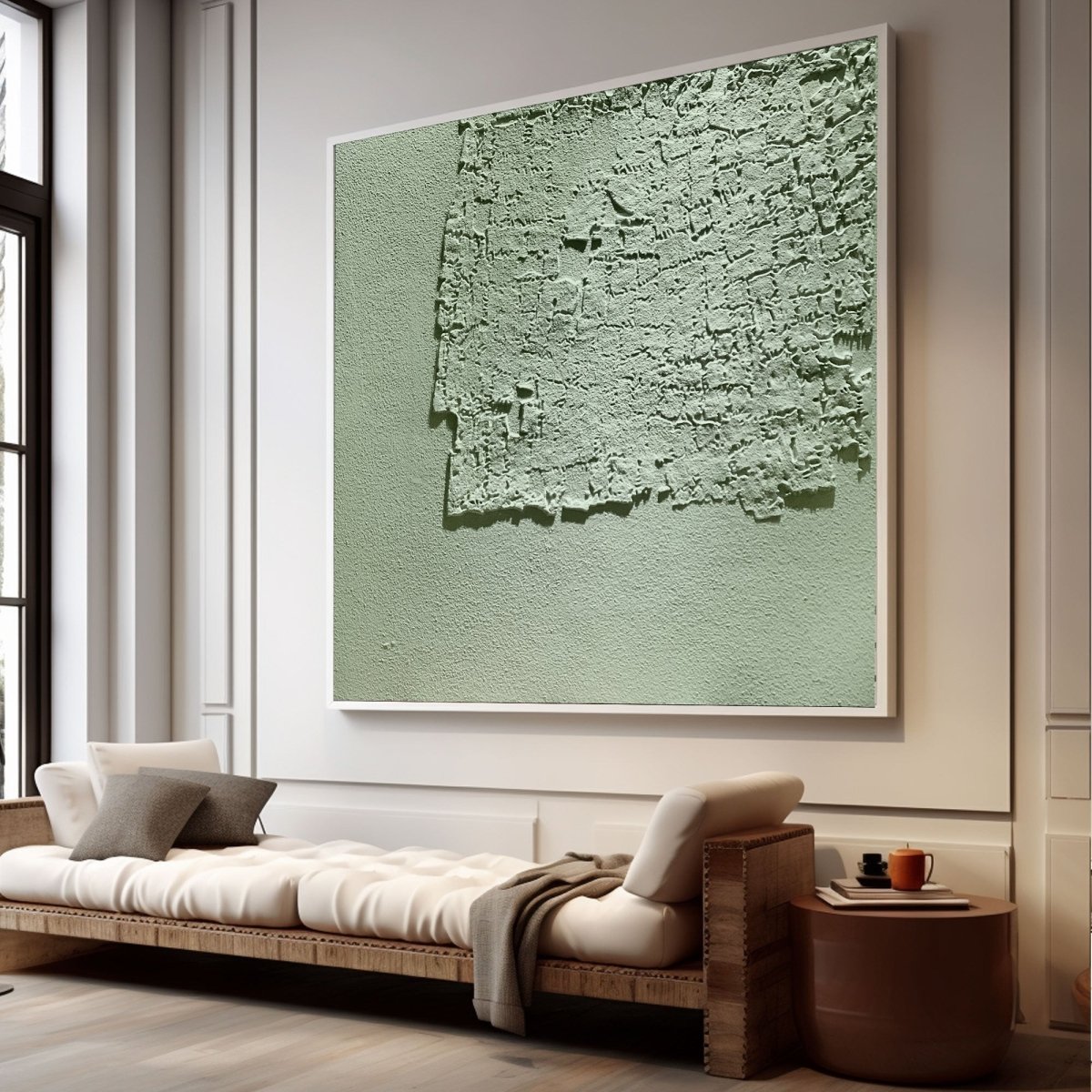 Plaster Art Texture Painting HBV190 - royalbrushart