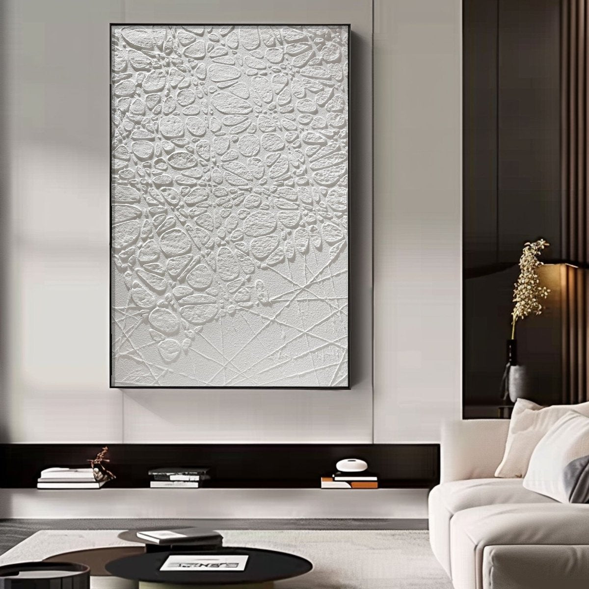 Plaster Art Texture Painting HBV323 - royalbrushart