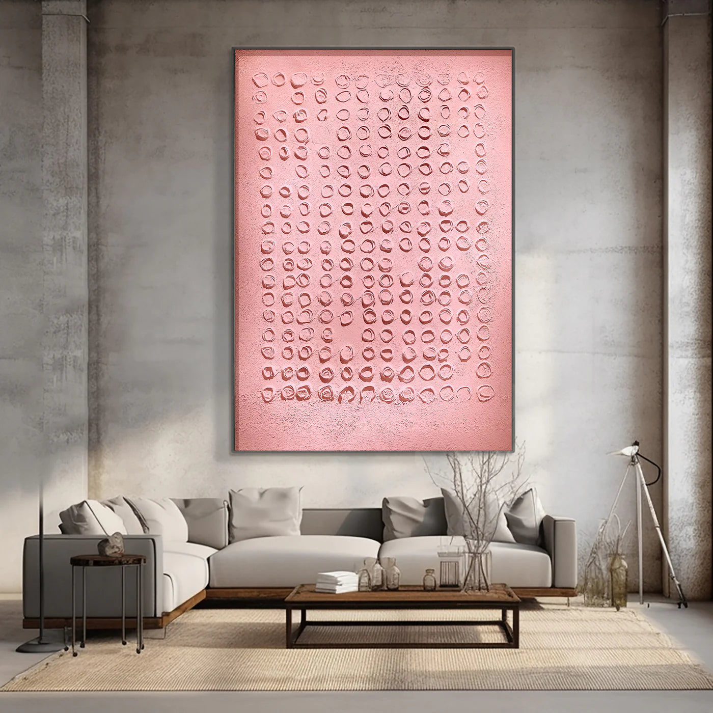 Plaster Art Texture Painting #HBV330